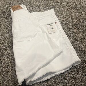 Perfect Summer White Jean Shorts